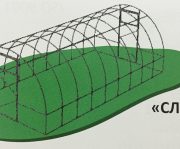 Теплица “Слава-25” – схема
