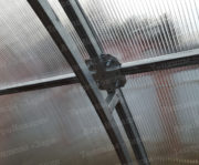 Теплица «Заря с двойной дугой» – каркас