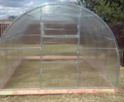 Теплица «Заря Основа усиленная» – вид спереди